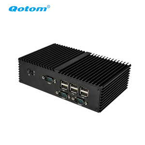 คอมพิวเตอร์ขนาดเล็ก Q190X-S04 Qotom Q190X ฮาร์ดแวร์ J1900 พอร์ตแลนคู่ OEM มินิพีซี พร้อมพอร์ต Serial และ Parallel - Product Image 2