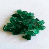 Esmeralda Natural en Bruto, Corte Mixto, Calidad AAA, Certificada por IGI, 25.00 Quilates, Color Verde, Excelente Brillo, Sin Calentar, NARNOLI IMPEX para Joyería