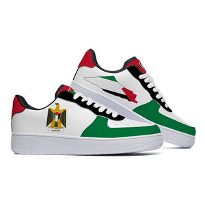 OEM Diseñador Personalizado Logo Palestina Bandera <span class=keywords><strong>Zapatillas</strong></span> Unisex Mujeres Hombres Personalizado Bandera Nacional Diseño Zapatos para caminar Traerlos a casa 2025 - Product Image 3