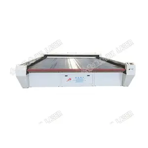 JHX Large Size Cnc Co2 Laser Cutting Machine For Cutting Advertising Flag Banners National Flag