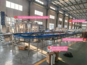 Línea de Embotellado de Agua de Alta Eficiencia CGF50-50-15, Máquina de Llenado de Botellas PET de 24000 BPH para Producción a Gran Escala - Product Image 2