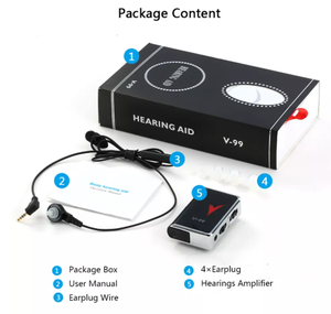 नई प्रवृत्ति अक्षतंतु श्रवण सहायता v99 ध्वनि एम्पलीफायर बॉक्स - Product Image 6