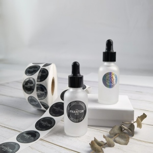 Manufacturers Custom Private Brand Name Printing Logo Adhesive <strong>Roll</strong> <strong>Labels</strong> Stickers for Packaging Customized Pantone Color - Product Image 3