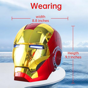 <span class=keywords><strong>Masque</strong></span> de cosplay portable <span class=keywords><strong>Iron</strong></span> HERO MK5 avec commande tactile électrique, en stock en Allemagne - Product Image 4