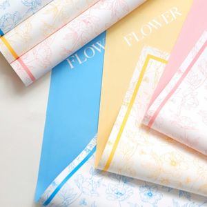 กระดาษห่อดอกไม้ลูเซียกระดาษห่อดอกไม้หนากันน้ำสำหรับวันวาเลนไทน์ LF160632วัสดุบรรจุภัณฑ์ดอกไม้ - Product Image 4