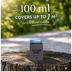 07 STONE 100 ml LaChalk the evolution of <b>chalk</b> paint Where <b>chalk</b> meets resin: Hybrid <b>Chalk</b> Resin Paint made in Italy - Product Image 2
