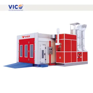 VICO Car Paint Booth Luxurious Automotive Spray Painting And Baking Oven #VPB-SD98 Factory Outlets