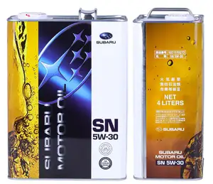 High Quality Genuine Subaru SN 5w30 Auto Car Gasoline Car Oil Fully Synthetic Engine Oil Motor Lubricantnts