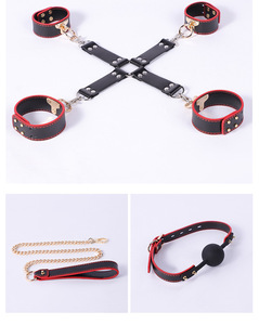 Scarletsin S-49 Высококачественные секс-игрушки из натуральной кожи для БДСМ, устройство для связывания и ограничения, подарочная коробка, 3000 г, безопасный материал - Product Image 3