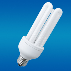 หลอดไฟ CFL พลาสติกสีขาว OEM ขั้ว E27 4U 6000K แสงเดย์ไลท์ 80lm/W 6000 ชั่วโมง CRI 80 ควบคุมด้วยสวิตช์ AC 220V รับประกัน 2 ปี - Product Image 4