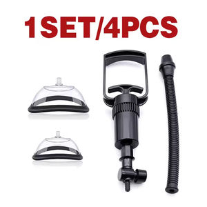 เครื่องปั๊มกระตุ้นช่องคลอดแบบใช้มือ เครื่องนวดหน้าอกสำหรับผู้หญิง เครื่องปั๊มกระตุ้นอวัยวะเพศหญิง เครื่องดูดกระตุ้นหน้าอกและคลิตอริส ถ้วยดูดกระตุ้นช่องคลอด ของเล่นทางเพศสำหรับผู้หญิง - Product Image 6