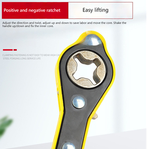 Hand <strong>Tool</strong> Car Labor-Saving Jack Ratchet Wrench Garage Tire Wheel Lug Wrench <strong>Handle</strong> Car Repair <strong>Tool</strong> - Product Image 4