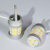 Lumière de largeur automobile blanche jaune 12V, deux couleurs, T10 2016 42SMD 42LED, lecture, plaque d'immatriculation, lumière LED de voiture, autres accessoires