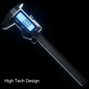 Calibre à pied à coulisse Jeoro avec serrage à pouce et mâchoires rectifiées avec précision pour des calculs externes, internes et de profondeur fiables - Product Image 1