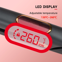WMARK G52-HS003 Lisseur de cheveux professionnel à plaques en titane avec double chauffage MCH personnalisé haute température 260°C-500°F pour salon