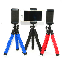 Tongsis Kamera Digital Penyangga Ponsel Tripod Portabel untuk Smartphone 2024 Kualitas Terbaik Tripod Mini Meja untuk Ponsel
