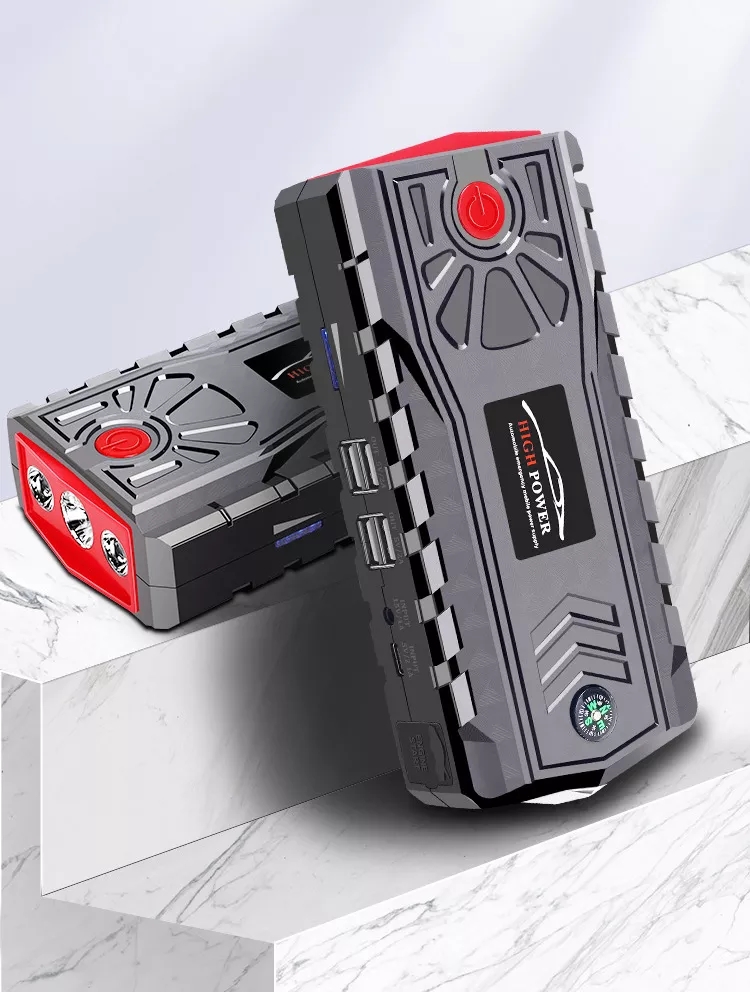 Car Jump Starter With Tire Inflator For Battery And Tyre Compressor Lithium 10000 Amp Automotive Motorcycle Fconegy