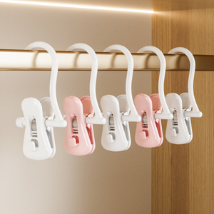 Single Sticky Hooks Folding <strong>Pant</strong> Clip180&deg; Rotatable Rails Temporary Wall <strong>Hangers</strong> for Hanging Trousers Bathroom Bedroom Storage - Product Image 3