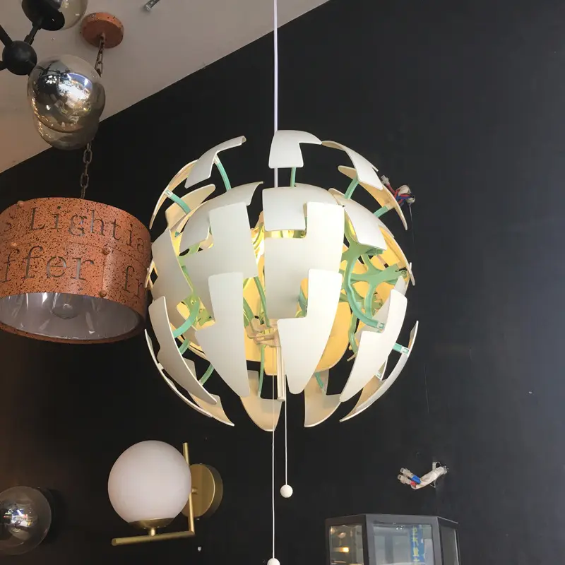 दूरबीन minimalist आधुनिक झूमर गेंद रेस्तरां कैफे कैफेटेरिया खाने की लटकन रोशनी