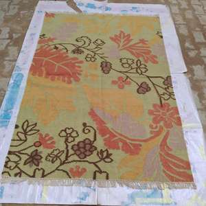 Tapis doux personnalisable marocain fait à la main coton de luxe tissé pour hôtels et salon Style moderne haute qualité exportation bon - Product Image 3