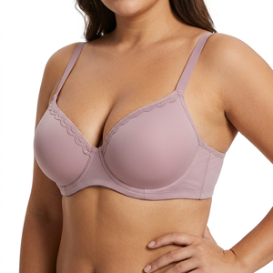 Reggiseni push-up imbottiti <span class=keywords><strong>con</strong></span> <span class=keywords><strong>ferretto</strong></span> in offerta speciale, personalizzabili <span class=keywords><strong>con</strong></span> LOGO, chiusura posteriore sicura, copertura completa, <span class=keywords><strong>reggiseno</strong></span> modellante per ogni forma del corpo - Product Image 2