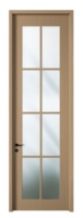 Porte intérieure battante en bois massif de haute qualité, design moderne durable et écologique pour chambre, maison, villa, bureau et appartement