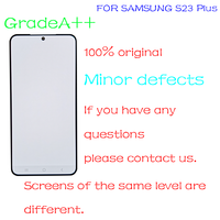Untuk Samsung Galaxy S23 5G S23 PLUS asli AMOLED layar LCD Unit dengan konverter Digital ponsel LCD 2911B/DS