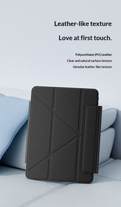 Étui rigide transparent en acrylique pliable avec support et porte-stylet, fonction veille/réveil automatique <span class=keywords><strong>pour</strong></span> <span class=keywords><strong>iPad</strong></span> Pro 11 pouces 2025 M4 M5 - Product Image 5