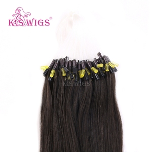 Extensiones de Cabello Humano Remy Chino 100% al por Mayor con Micro Anillos, Cutícula Doble, Suaves, Sin Caída, Color Mixto, Liso Natural. - Product Image 2