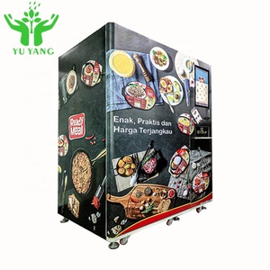 Distributeur automatique de repas chauds avec fonction de chauffage par micro-ondes ou plaque chauffante inférieure – Vente rapide de distributeurs automatiques de repas chauds - Product Image 2