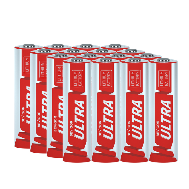 Li/FeS2 Cylindrical Lithium Ion Primary Cell AA Battery 3500mah 1.5V Non-Rechargeable for Torch & Toys FR14505 FR6 Model