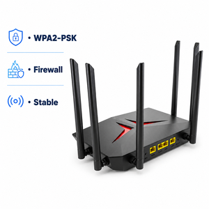 Compatible con el último enrutador OpenWRT WIFI-5 AC1200 de doble banda 2.4G y 5G R412G de HOSECOM High Tech R&D - Product Image 3