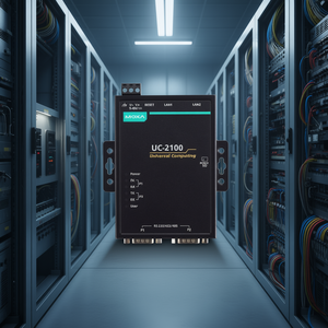 Módulo Ethernet Mini DIN Rail Moxa UC-2112-T-LX para Comunicación Industrial - Product Image 3