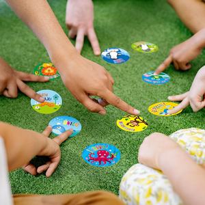 Autocollant d'encouragement de récompense d'enseignant espagnol de motivation Espanol dans 36 conceptions animales pour des professeurs, utilisation de salle de classe - Product Image 5