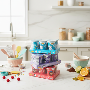 Biscuits en forme de bâtonnets à la crème au chocolat personnalisés en gros, en forme solide, durée de conservation de 12 mois - Product Image 5