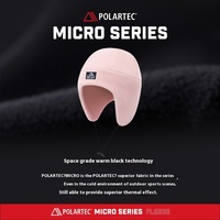 P Series PELLIOT Outdoor Men's Polartec Fleece Cap Protección auditiva a prueba de viento para montar y correr Fleece Hat