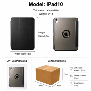 Étui pour iPad personnalisé, fabricant OEM ODM, étui pour <span class=keywords><strong>tablette</strong></span> pour iPad 10e et 11e génération, Smart Folio magnétique, logo de marque privée - Product Image 5