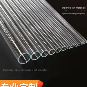 Naxilai <span class=keywords><strong>Tube</strong></span> Acrylique 90mm Longueur Personnalisée Cylindre Acrylique Haute Transparence <span class=keywords><strong>Tube</strong></span> en Verre <span class=keywords><strong>Plexi</strong></span> <span class=keywords><strong>Tube</strong></span> Cylindrique Creux en Plastique - Product Image 3
