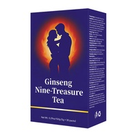 Thé de Santé aux Cinq Trésors de Ginseng Minweng, Vitalité Masculine, Maca, Goji, Mûre, Jujube, Thé en Sachets pour Stimuler l'Énergie Rénale, Boîte Premium Végétalienne