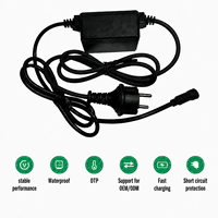 Chargeur de batterie OEM étanche IP67 6V 12V 24V 36V 48V 1A 2A 3A pour outils électriques d'extérieur