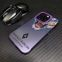 Coque PC rigide design élégant Marcelo Burlon pour iPhone 7 8 Plus XR XS 11 12 13 14 15 16 17 Pro Max coque de téléphone étui