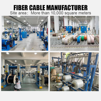 Cable de Fibra Óptica GYFXTF 1500/1300N GYFXTY GYFTY SM FTTX G652D, Tubo Central de Refuerzo RFP, Cable de Fibra Óptica GYFXTF
