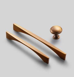 WEKIS Zinc Brushed <b>Cabinet</b> Hardware Classical Vintage Drawer Pulls Rose Furniture Accessories <b>Gold</b> Dresser Kitchen Bedroom Hotel - Product Image 4