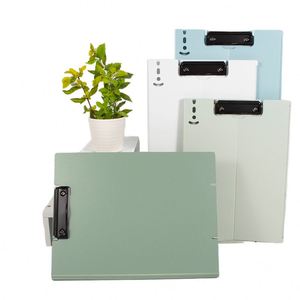 New Design A4 Size Desktop Thickened Foam PP Foldable Clipboard Business Office Contract Folder PP <b>File</b> <b>Paper</b> Storage Folder - Product Image 1