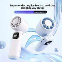 Nouveau ventilateur de refroidissement semi-conducteur haute vitesse DS25, mini-refroidisseur portable USB, turbo silencieux en plastique ABS