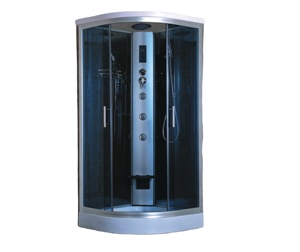 Promotion classique quadrant vapeur verre gris profil en aluminium massage des pieds salle <span class=keywords><strong>de</strong></span> bain <span class=keywords><strong>cabine</strong></span> <span class=keywords><strong>de</strong></span> <span class=keywords><strong>douche</strong></span> <span class=keywords><strong>avec</strong></span> multi fonction - Product Image 1