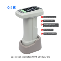 Portable Touch Screen High Accuracy OJM-SP600 Series Intelligent Colorimeter Quality Control Spectrophotometer 400-700nm