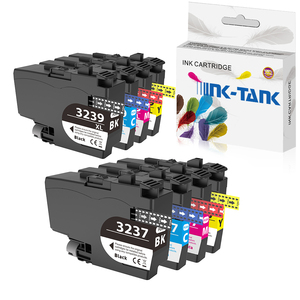 Cartucho de tinta de inyección de tinta para impresora Brother <span class=keywords><strong>MFC</strong></span>-<span class=keywords><strong>J5945DW</strong></span>, Color prémium Compatible con LC3237, LC3239, XL, LC3239XL, <span class=keywords><strong>MFC</strong></span>-J6945DW - Product Image 1