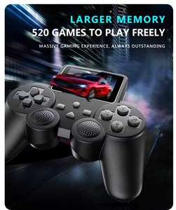 <span class=keywords><strong>Console</strong></span> portatile per videogiochi portatile da 2.4 pollici retrò con giochi 520 Controller Wireless per gioco Stick regalo S10 - Product Image 3