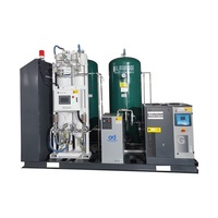 Planta de Oxígeno Medicinal PSA de 10-50m3/h, Generador de Oxígeno con Llenado de Cilindros, Control PLC, Alta Pureza 93%, Precio de Fábrica en China